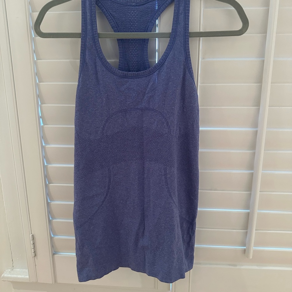 Lululemon Athletica Blue/purple Sleeveless Tank Top